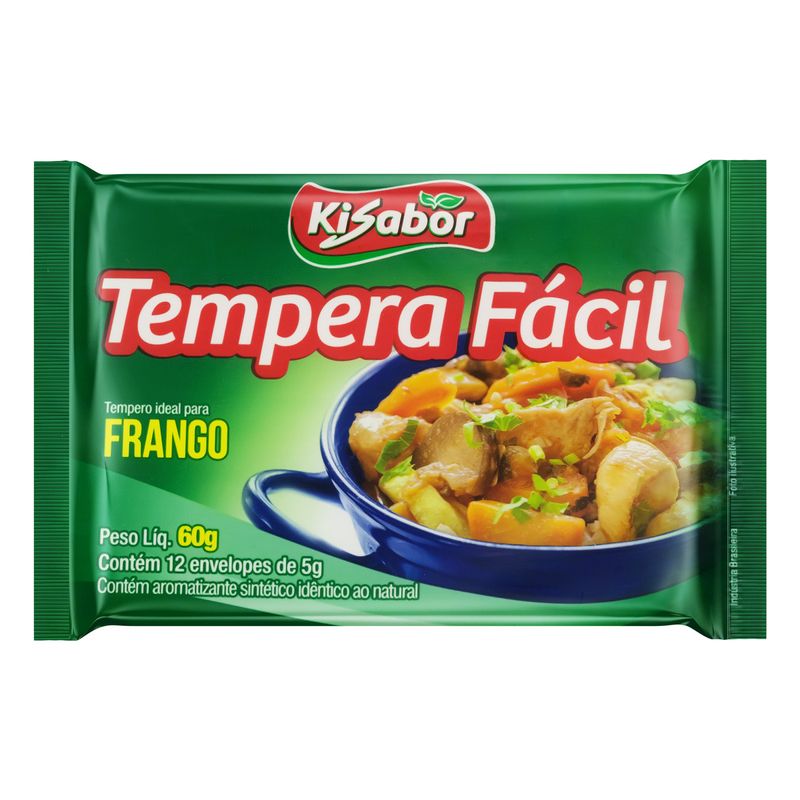 Tempero-em-Po-para-Frango-Kisabor-Tempera-Facil-Pacote-60g-12-Unidades