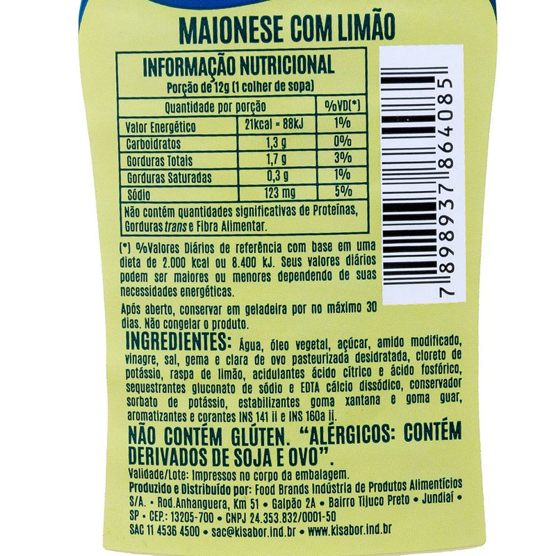 Maionese-com-Limao-Kisabor-Pote-200g