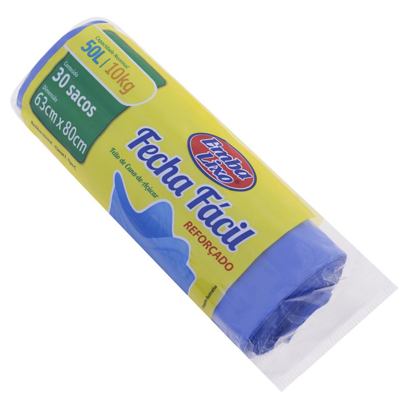 Saco-para-Lixo-Reforcado-Azul-Fecha-Facil-50L-Embalixo-Pacote30-Unidades