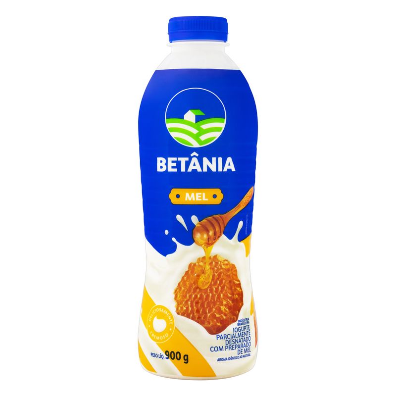 Iogurte-Desnatado-Mel-Betania-Garrafa-900g