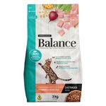 Racao-para-Gatos-Adultos-Castrados-Sabor-Frango-e-Vegetais-Premium-Especial-Balance-Pouch-3kg