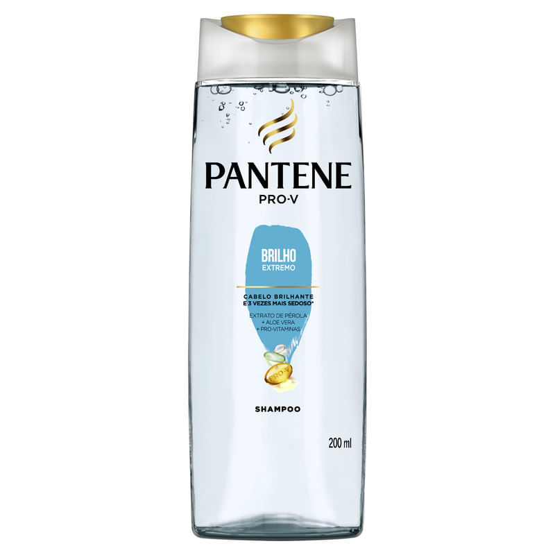 Shampoo-Pantene-Brilho-Extremo-Frasco-200ml