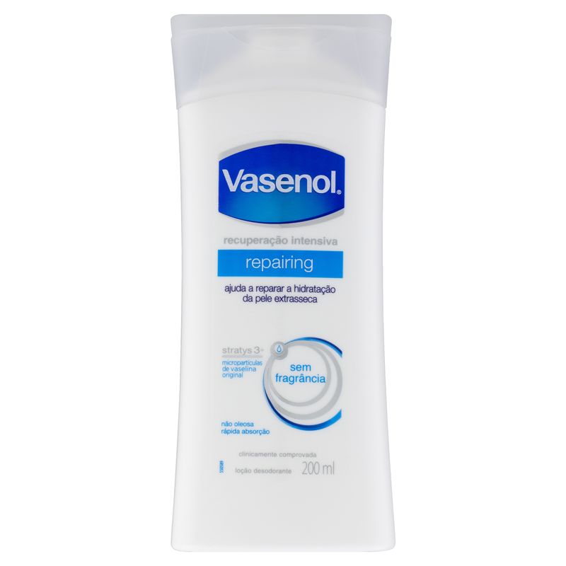 Locao-Desodorante-Recuperacao-Intensiva-Repairing-Sem-Fragrancia-Vasenol-Frasco-200ml