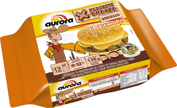Hamburguer-de-Carne-de-Frango-Bovino-e-Suino-com-Queijo-Faroeste-Burguer-Cheddar-Aurora-Pacote-130g