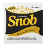 Guardanapos-de-Papel-Folha-Dupla-Snob-Pacote-50-Unidades-Novo