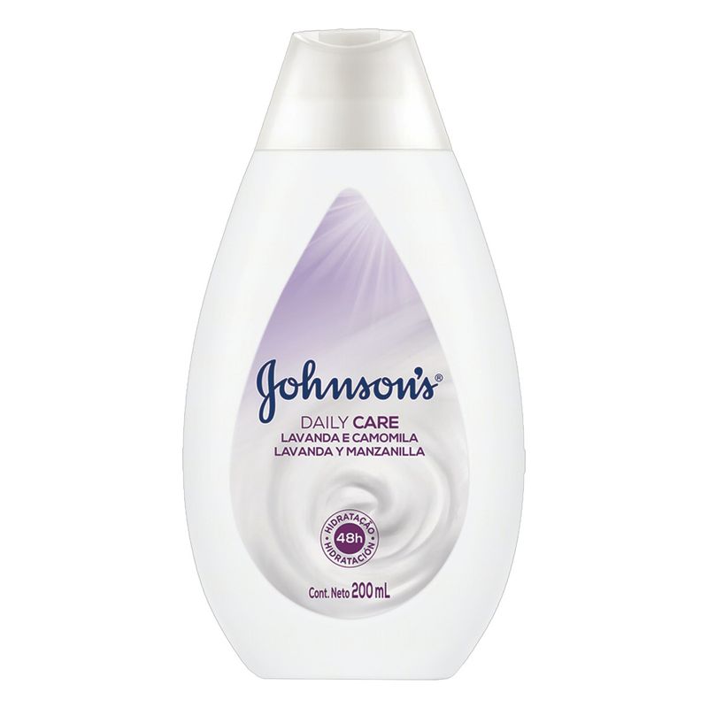 Locao-Hidratante-Corporal-Lavanda-e-Camomila-Johnson-s-Daily-Care-Frasco-200ml
