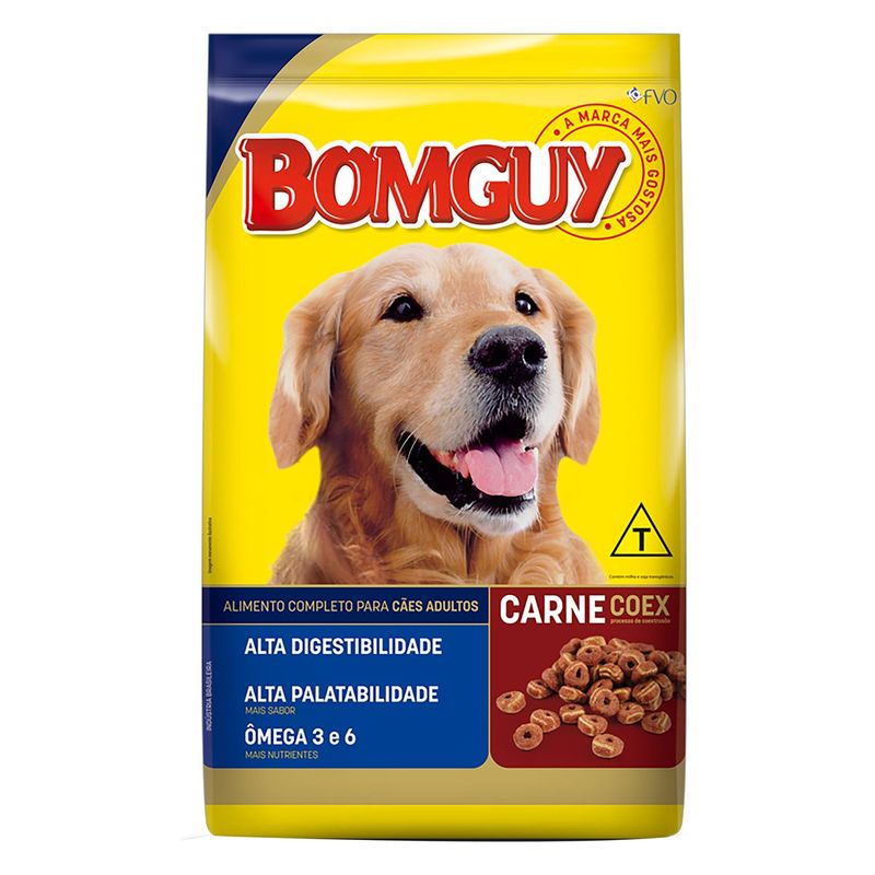 Alimento-para-Caes-Adultos-Carne-Bomguy-Pacote-4kg-