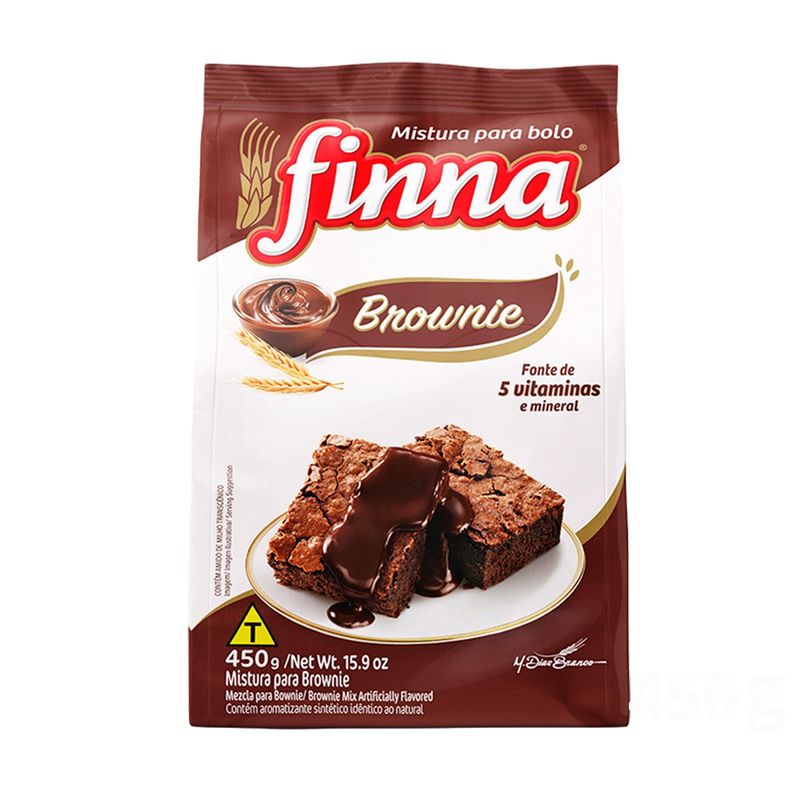 Mistura-para-Brownie-Finna-Pacote-450g
