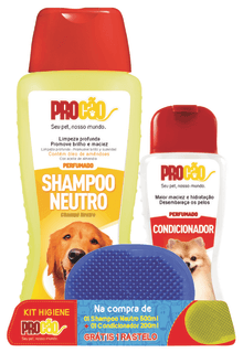 Kit-Shampoo-Neutro-Perfumado-500ml---Condicionador-200ml-ProCao-Gratis-Uma-Escova