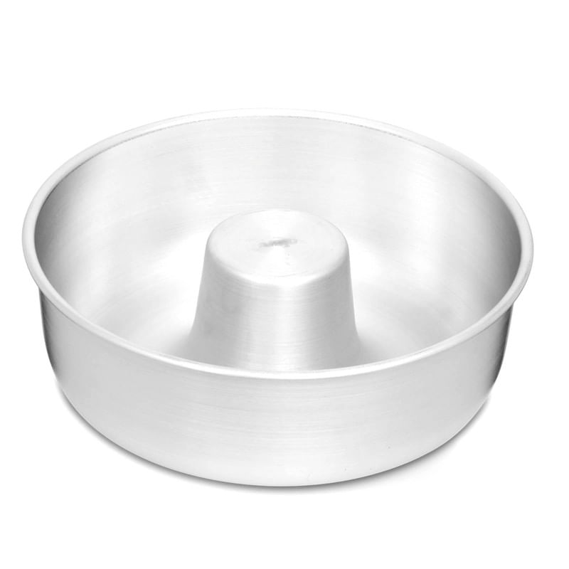 Forma-de-Aluminio-Conica-com-Tubo-26x11cm-Polida-Nigro-1-Unidade