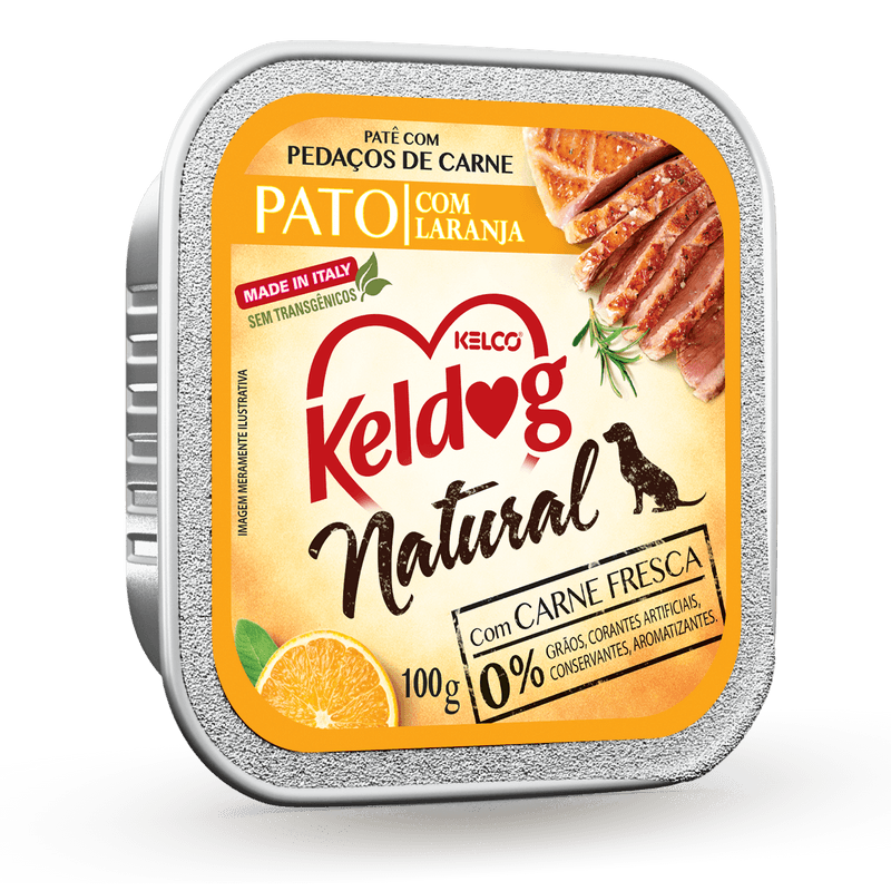 Alimento-Umido-para-Gatos-Frango-com-Brocolis-e-Linhaca-Kelcat-Saudavel---Delicioso-Kelko-Sache-85g
