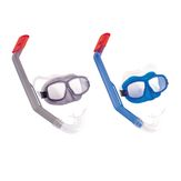 Kit Snorkel Ajustável Infantil Freestyle Azul Bestway