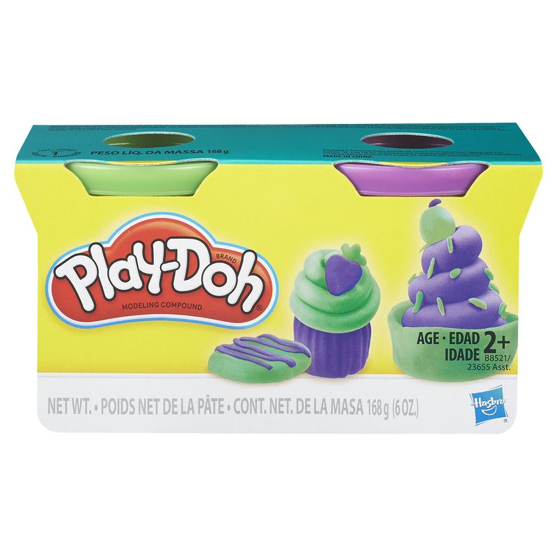 Massinha-de-Modelar-Play-Doh-Hasbro-Pote-2-Unidades-Cores-Sortidas