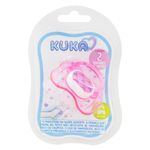 Chupeta-de-Silicone-Tamanho-2-Rosa-Kuka-Cartela-1-Unidade