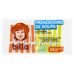 Prendedor-de-Roupas-Emborrachado-Billa-Pacote-10-Unidades