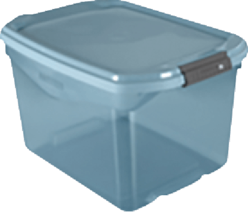 Caixa-Organizadora-de-Plastico-68L-Azul-Flex-Sanremo-1-Unidade