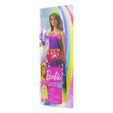 Boneca Princesa Vestido Estrelas Dreamtopia Barbie Mattel Caixa 1 Unidade