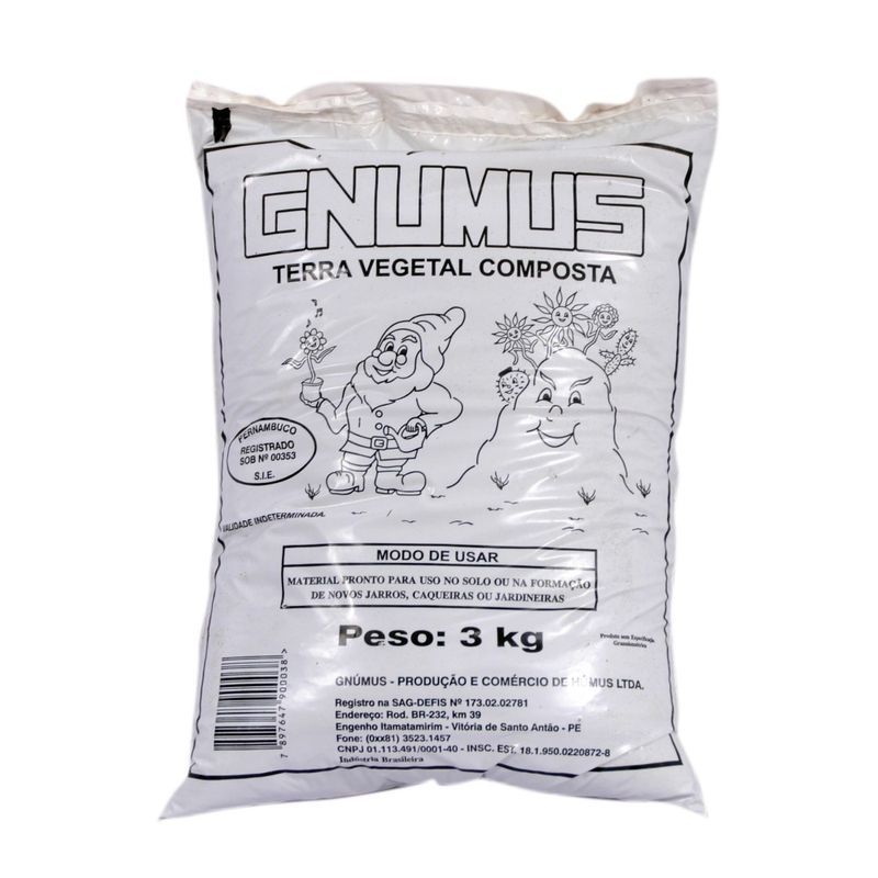 Terra-Vegetal-Composta-Gnumus-Pacote-3kg