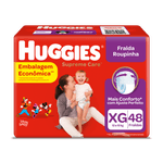 Fralda-Descartavel-Roupinha-Tamanho-XG-Huggies-Supreme-Care-Pacote-48-Unidades