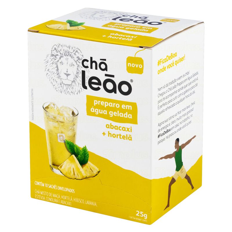 Cha-Misto-Abacaxi-e-Hortela-Leao-Caixa-25g-10-Unidades