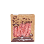 Linguica-Calabresa-Apimentada-com-Pimenta-Biquinho-Rei-da-Linguica-Caixa-400g