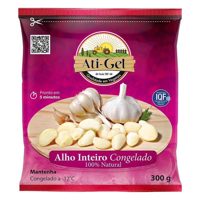 Alho-Inteiro-Congelado-Ati-Gel-Pacote-300g