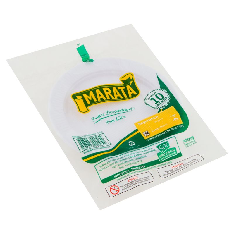 Prato-Raso-Descartavel-Branco-Marata-Pacote-15cm-10-Unidades