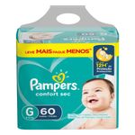 Fralda-Descartavel-Infantil-Pampers-Confort-Sec-G-Pacote-60-Unidades-Leve-Mais-Pague-Menos