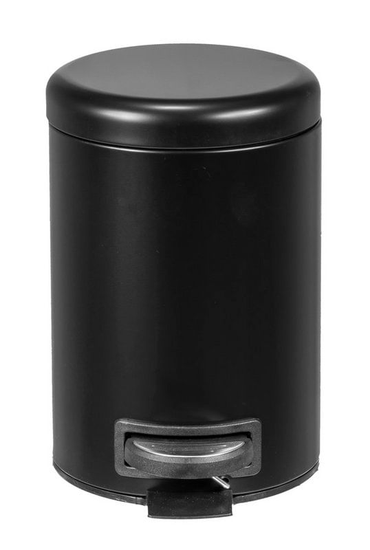 Lixeira-com-Pedal-3L-Preta-Casalab-1-Unidade