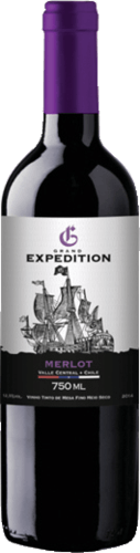 Vinho-Chileno-Tinto-Meio-Seco-Merlot-Grand-Expedition-Garrafa-750ml