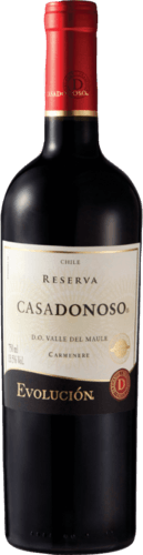 Vinho-Chileno-Tinto-Carmenere-Reserva-Evolution-Casa-Donoso-Garrafa-750ml