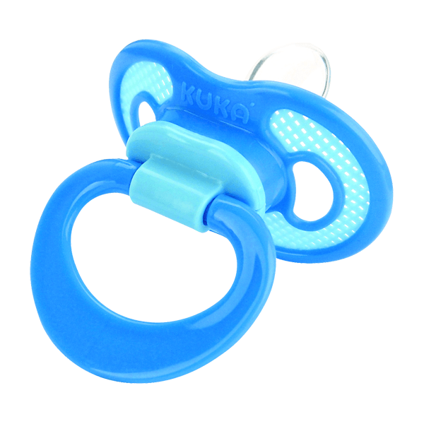 Chupeta-Ventilada-com-Argola-Azul-Kuka-Nº1