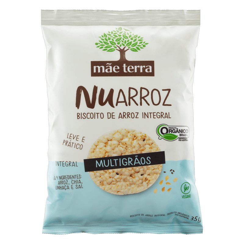 Biscoito-de-Arroz-Integral-Organico-Multigraos-Mae-Terra-Nuarroz-Pacote-35g