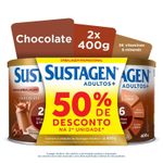 Pack-Complemento-Alimentar-Sustagen-Adultos--Sabor-Chocolate-2-Unidades-400g-Cada