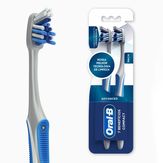 Escova Dental Macia Advanced 7 Benefícios Compact Oral-B Cartela 2 Unidades