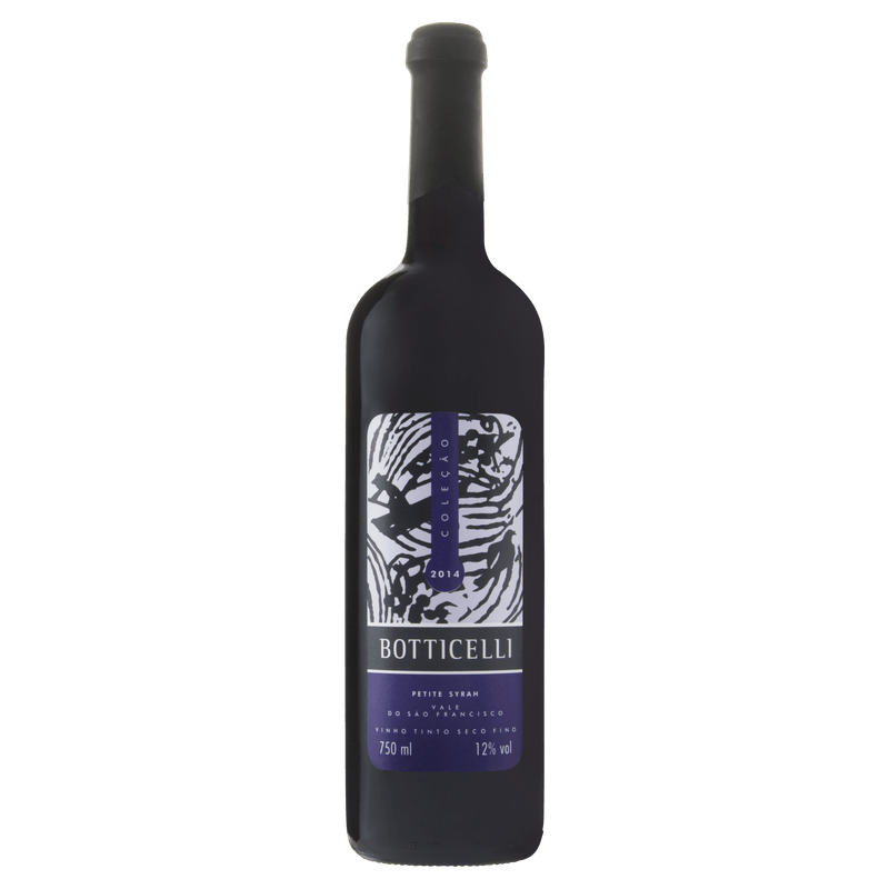 Vinho-Brasileiro-Tinto-Seco-Colecao-Petite-Syrah-Vale-do-Sao-Francisco-Botticelli-Garrafa-750ml