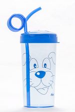 Copo-de-Plastico-com-Canudo-Looping-Azul-Ninet-150ml-