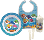 Kit-Alimentacao-Infantil-Hora-da-Papinha-Baby-Shark-Dermiwil-5-Pecas