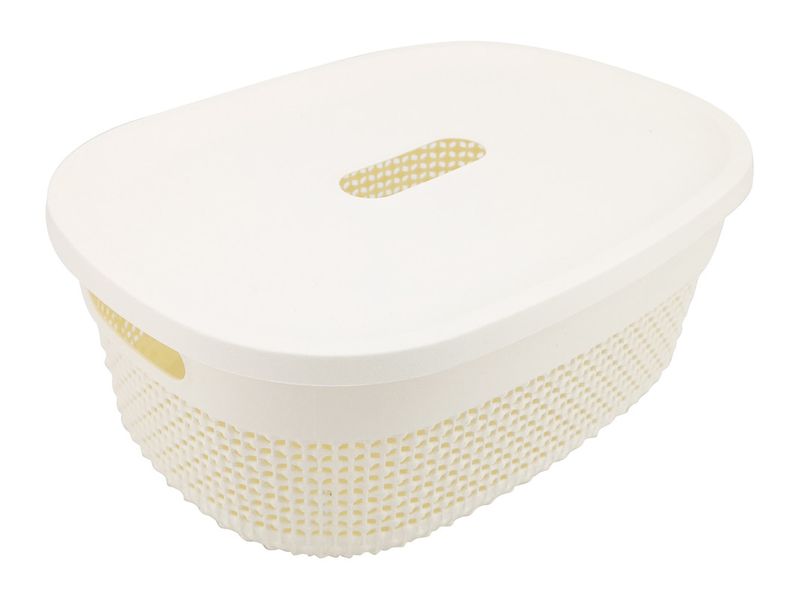Cesto-Organizador-Oval-Perfurada-com-Tampa-12l