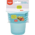 Kit-Potes-para-Papinha-Cores-Sortidas-Buba-Baby-3-Unidades-de-150ml-Cada