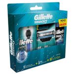 Kit-1-Aparelho-Recarregavel---3-Cargas-para-Barbear-Gillette-Mach3-Gratis-1-Gel-de-Barbear-Extra-Comfort-71g