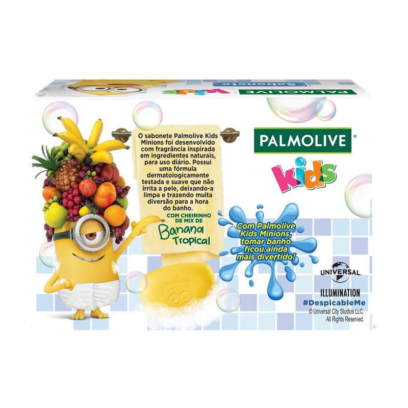 Sabonete-em-Barra-Banana-Tropical-Meu-Malvado-Favorito-Palmolive-Kids-85g