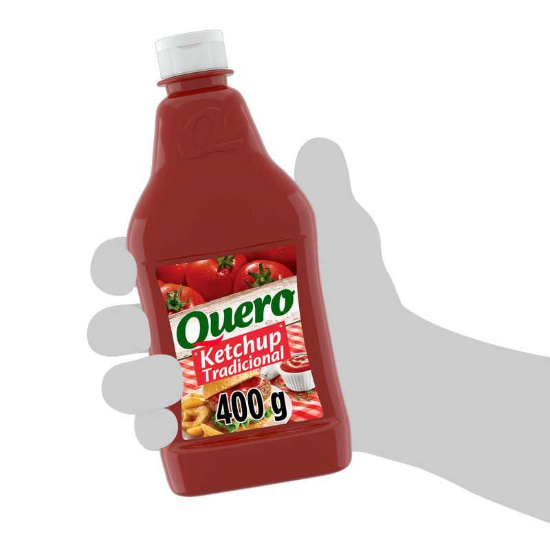 Ketchup Tradicional Quero 400g