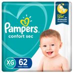 Fralda-Descartavel-Infantil-Confort-Sec-XG-Pampers-Pacote-com-62-Unidades