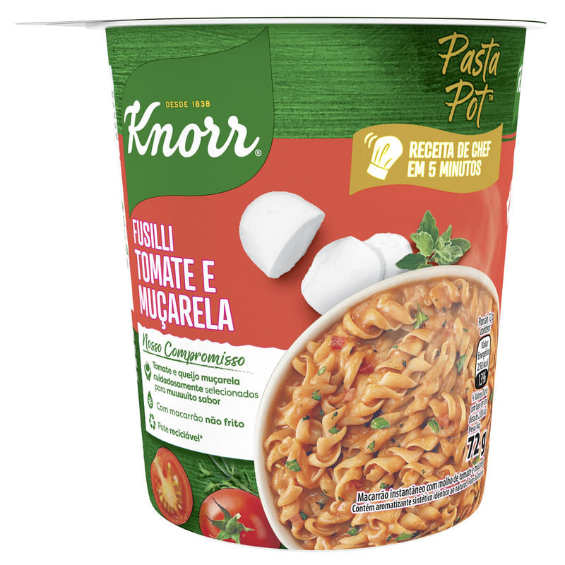 Fusilli-Tomate-e-Mucarela-Pasta-Pot-Massas-Knorr-Copo-72g