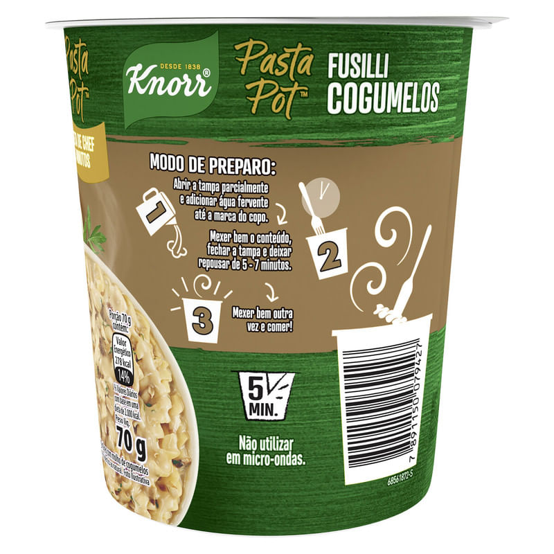 Fusilli-Cogumelos-Pasta-Pot-Massas-Knorr-Copo-70g-