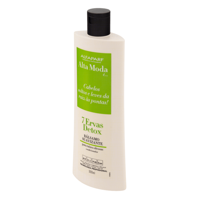Balsamo-Suavizante-Alfaparf-Alta-Moda-E...-7-Ervas-Detox-Frasco-300ml