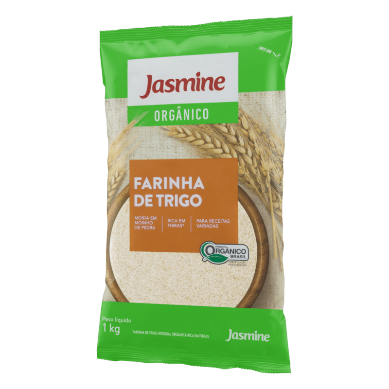 Farinha-de-Trigo-Integral-Organica-Jasmine-Pacote-1kg