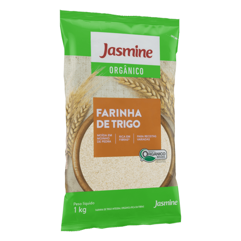 Farinha-de-Trigo-Integral-Organica-Jasmine-Pacote-1kg