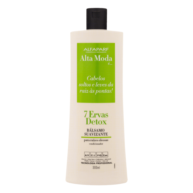 Balsamo-Suavizante-Alfaparf-Alta-Moda-E...-7-Ervas-Detox-Frasco-300ml